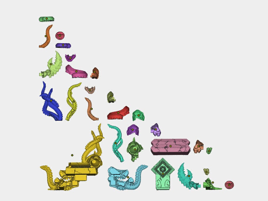 Abyssal Throne STL File