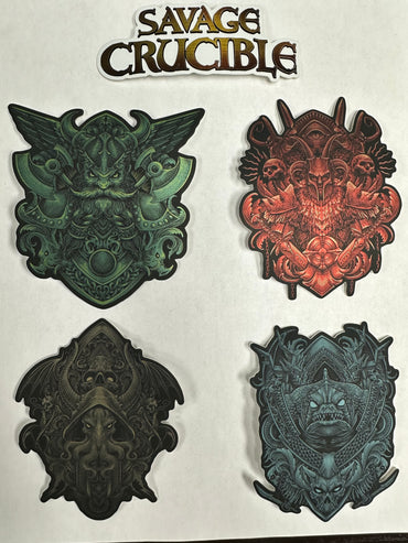 Sticker Set - Savage Crucible