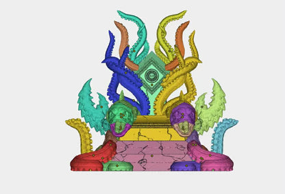 Abyssal Throne STL File
