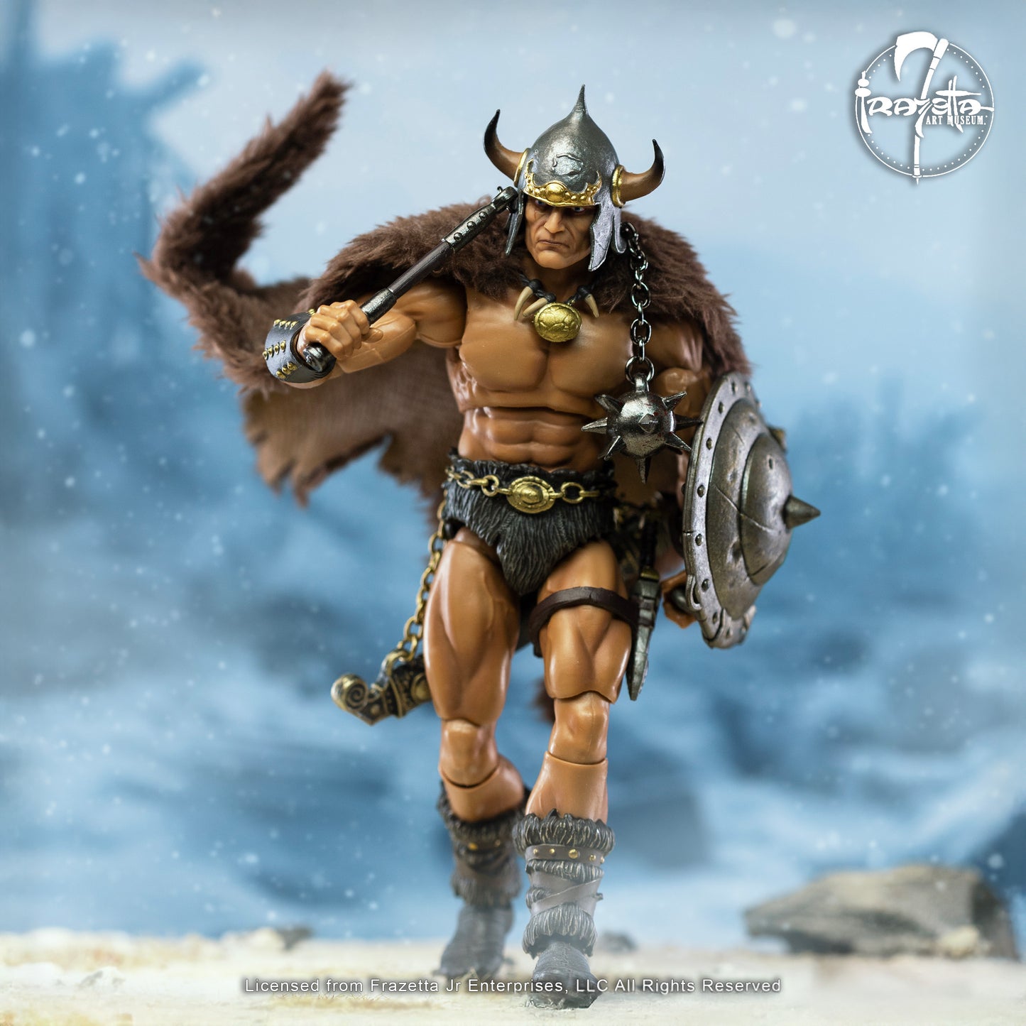 Warrior With Ball & Chain